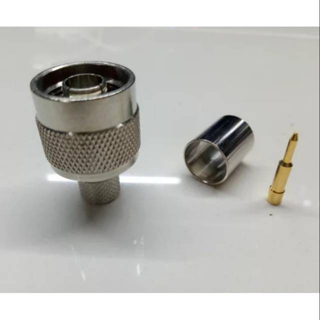 Konektor/connektor n male rg8/n male to rg8 crimping