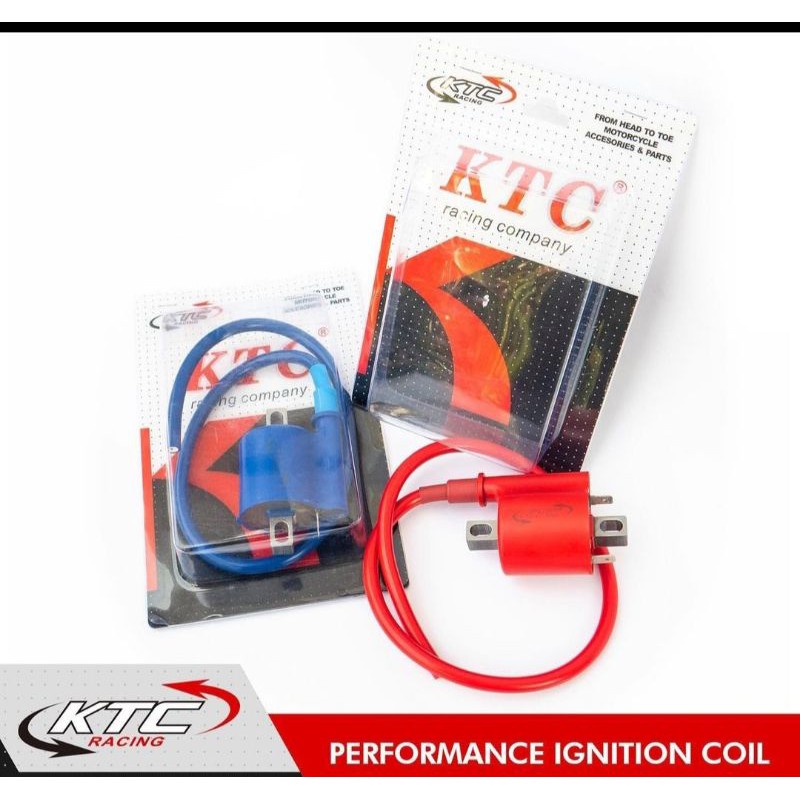 Coil KTC racing biru Carbulator - Original 100% KTC racing