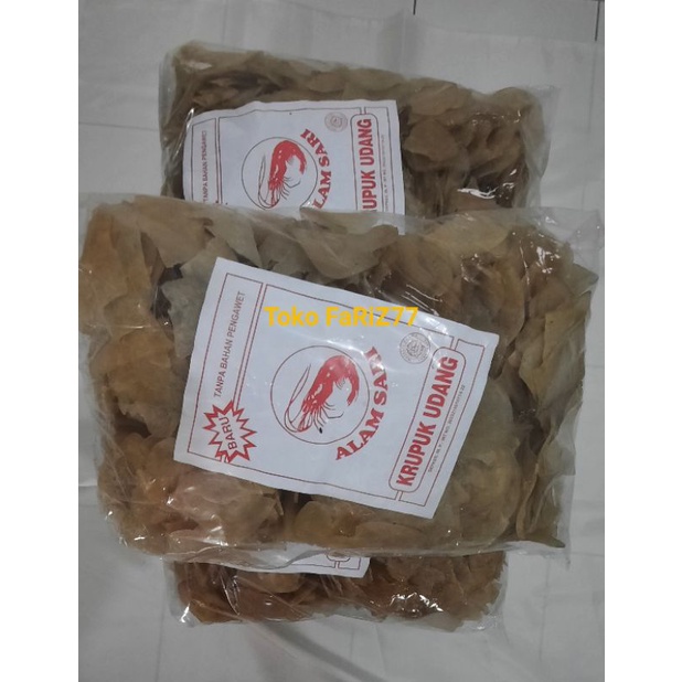 

KerupukUdang AlamSari Pecah Remuk Sortiran RepackHalal5KG