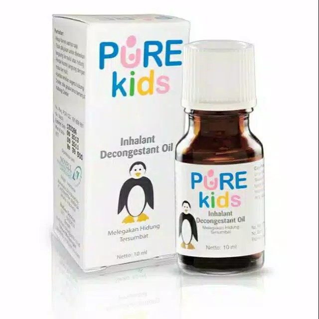 PURE KIDS / PURE BABY Inhalant Decongestant Oil 10ml