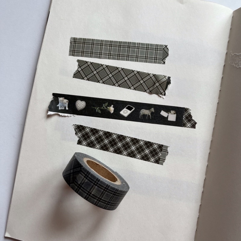

[sharing] masking washi tape bitbybit stationery sticker korea thence sooang