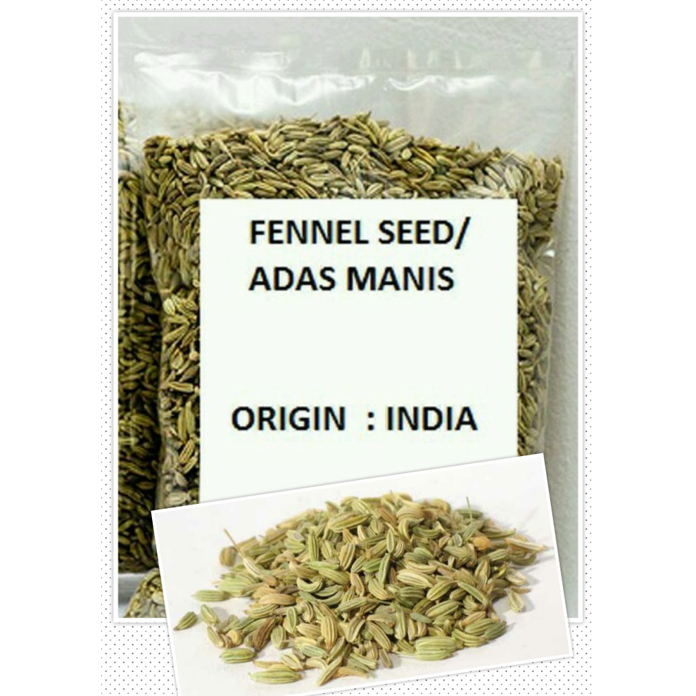 

Adas Manis / Fennel Seed - 35 gram