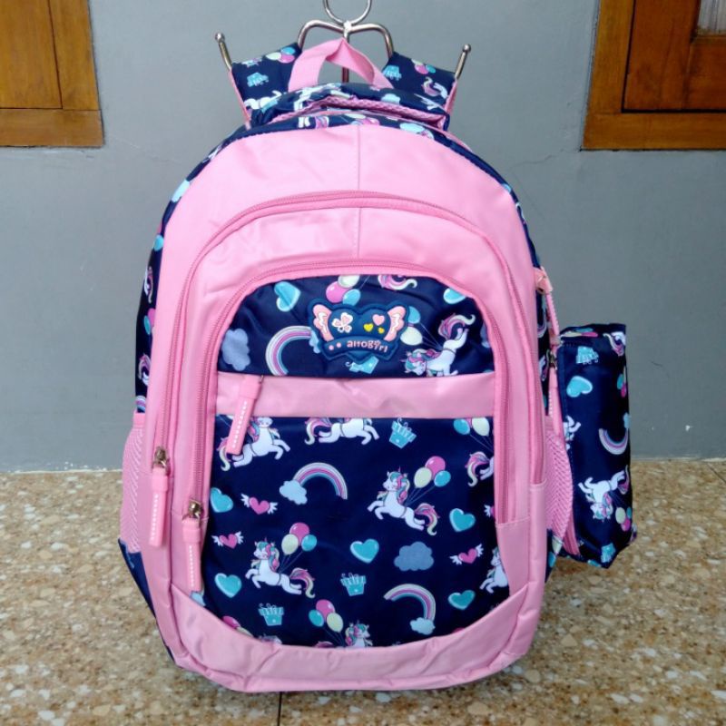 Tas ransel anak perempuan silver girl by Alto