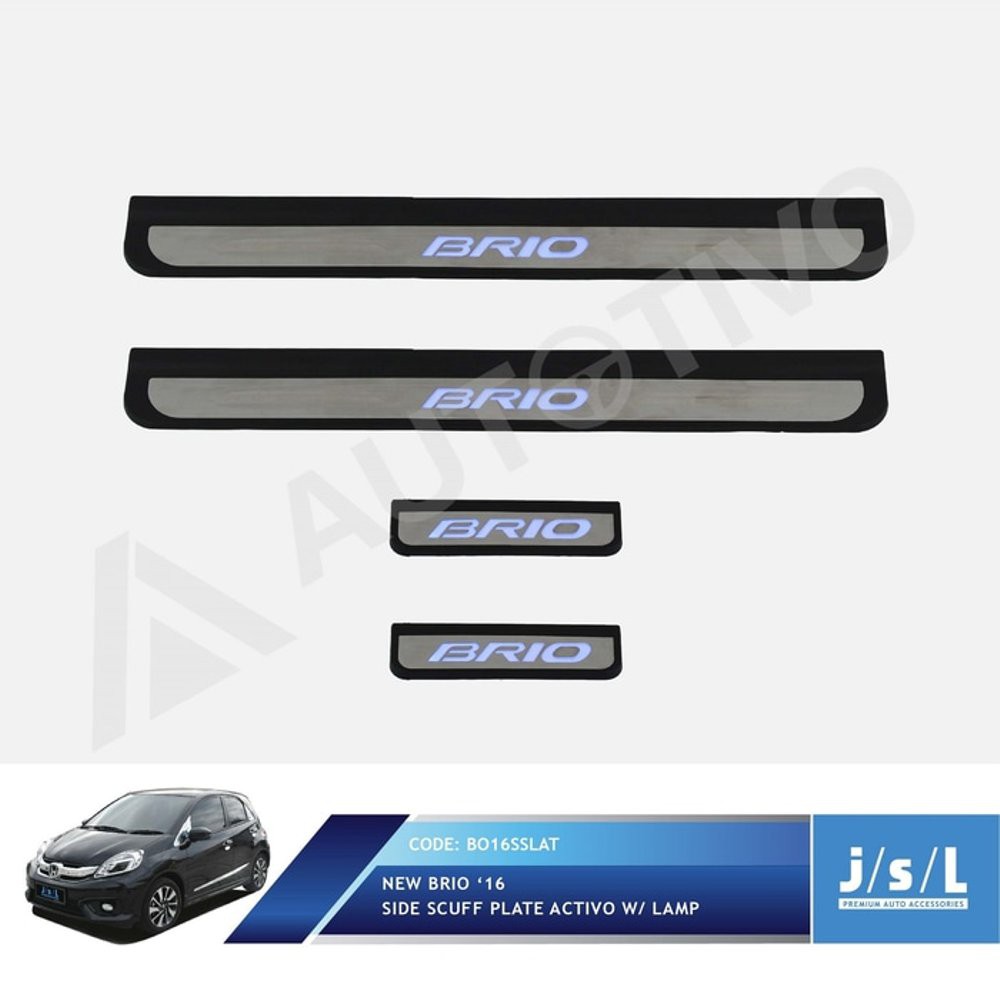 New Brio Sillplate Samping Activo w Lamp Aksesoris Interior Brio Berkualitas