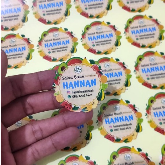 

Cetak & Cut Stiker Kilat Label Logo Brand Merek Produk Usaha Dagang Promosi Kemasan A3+