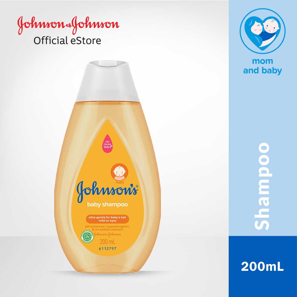 Johnson's Baby Shampoo Gold 200ml - Johnson Shampo Bayi 200 ml