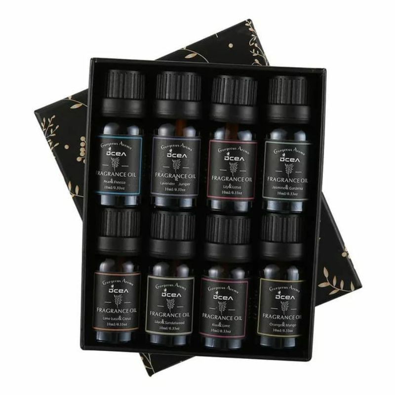 Aromateraphy - Aroma Terapi - Essetial Oil Dapat 8 botol Aroma 10 ml