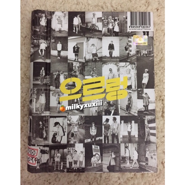 Exo album only–xoxo repackage (growl)–loveshot (shot ver)–the war repackage (the power of music)