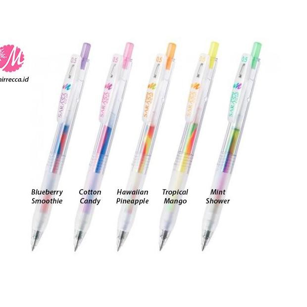 

Jajanan THR.. PULPEN GEL ZEBRA SARASA CLIP 0.5 MARBLE COLOR