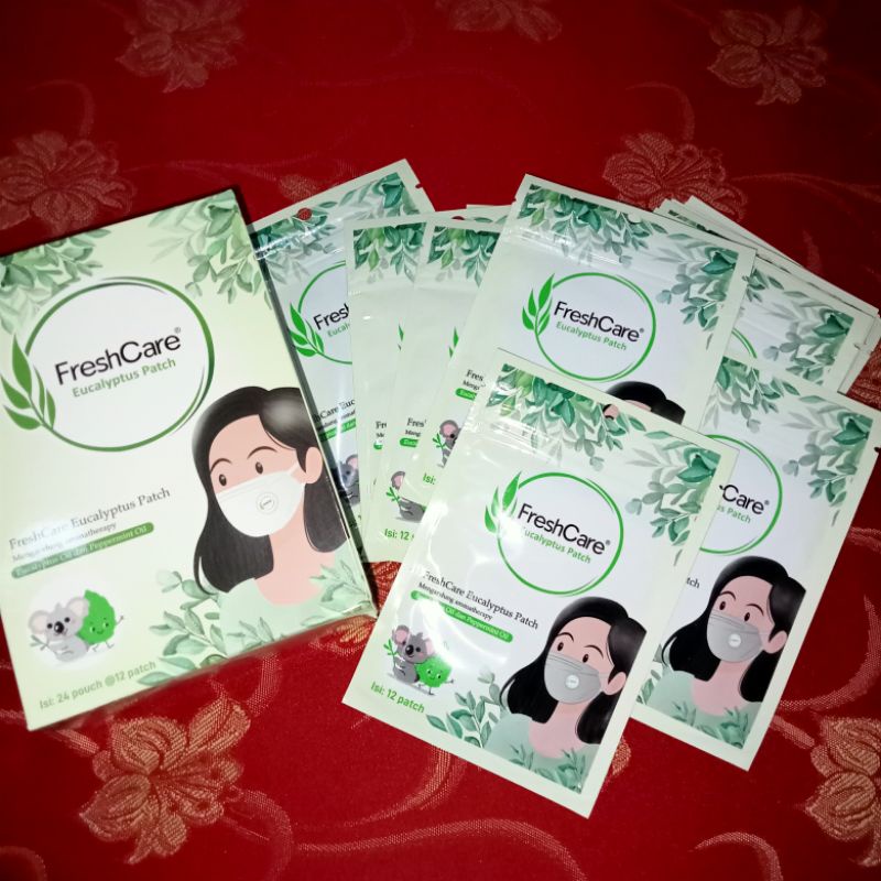 FRESHCARE EUCALYPTUS PATCH / stiker masker /stiker aromaterapi