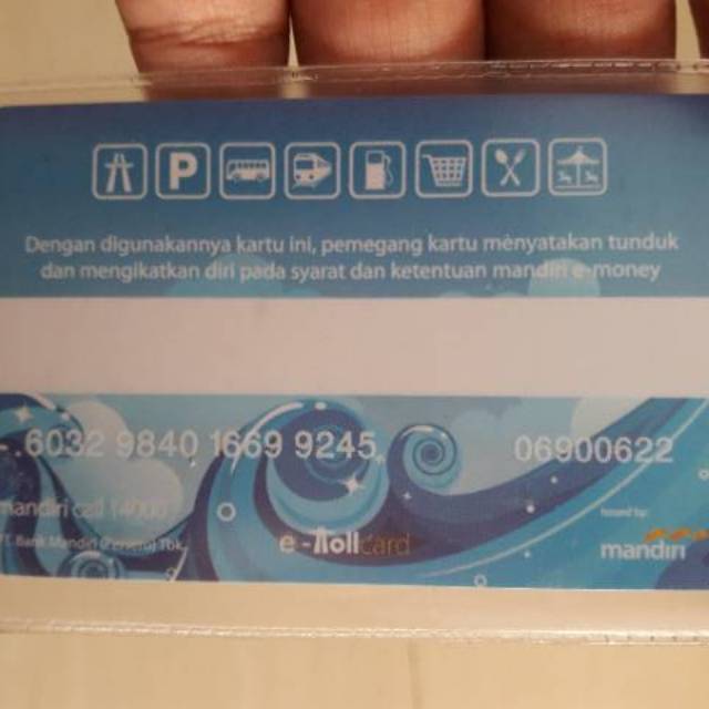 Mandiri eMoney HAWAI - Waterpark ORI /Like eTOLL Tapcash Flazz or Brizzi