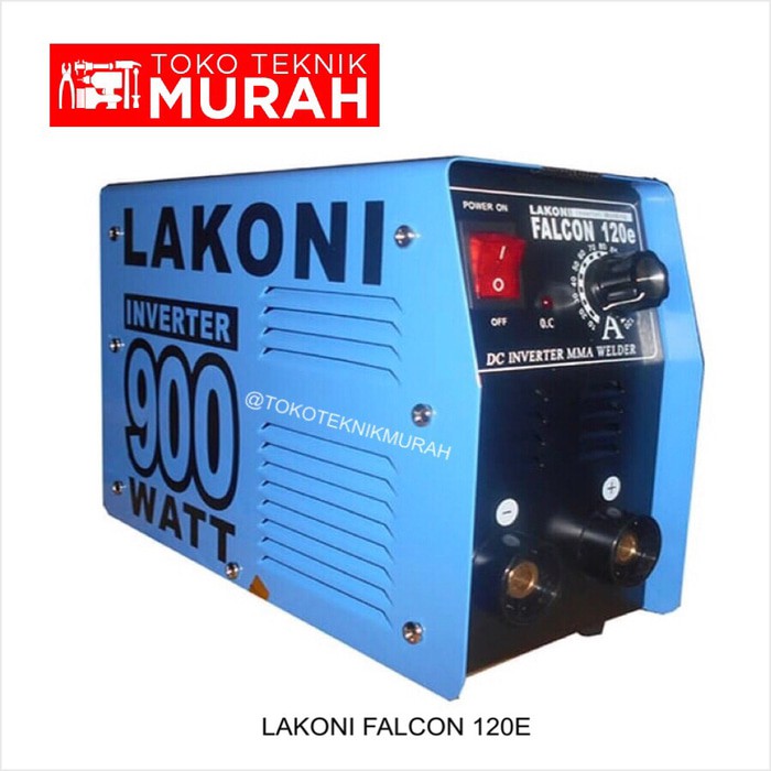 Mesin Las Trafo Listrik Inverter 900 Watt Falcon Lakoni 120E / 120 E