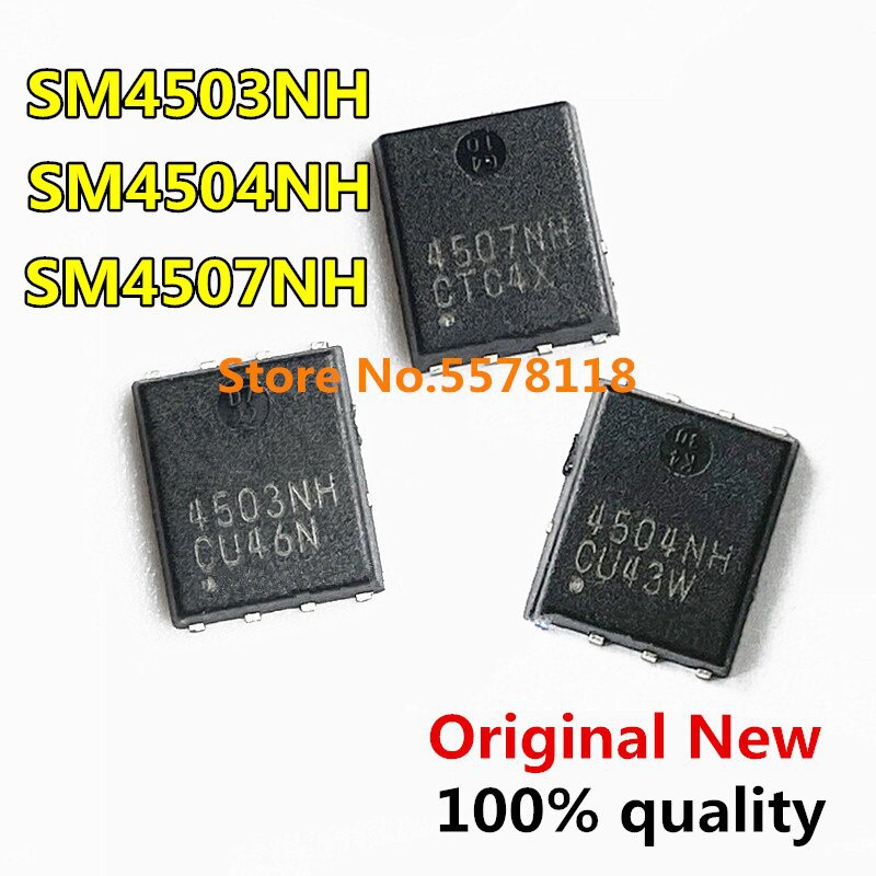 5pcs Ic 4503nh 4504nh 4507nh Sm4503Nh Sm4504Nh Sm4507Nh Qfn-8