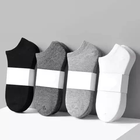 TOKO KL| Kaos kaki pendek matakaki warna polos / Ankle socks pria wanita dewasa unisex