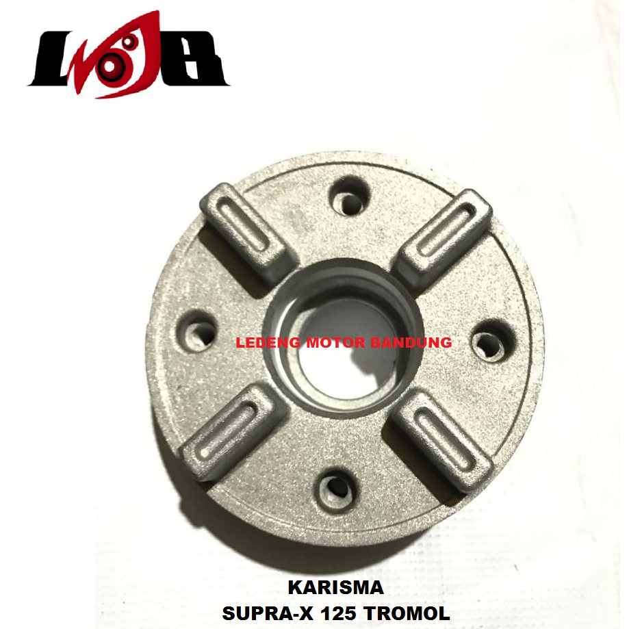 Nap Roda Karisma Supra-x 125 Tromol Hub Gear Gir Lokal