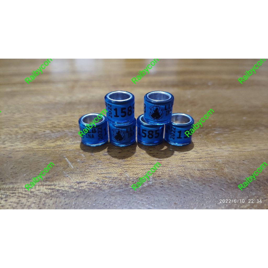 Ring Merpati Pos LLB 2022 Lang Lang Buana Resmi Lomba Mpos 8mm Belgia