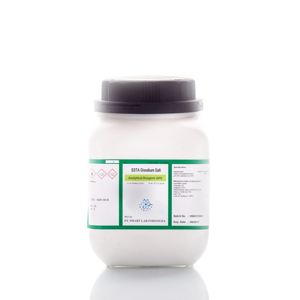 EDTA DISODIUM SALT 1KG SMART LAB BEST QUALITY