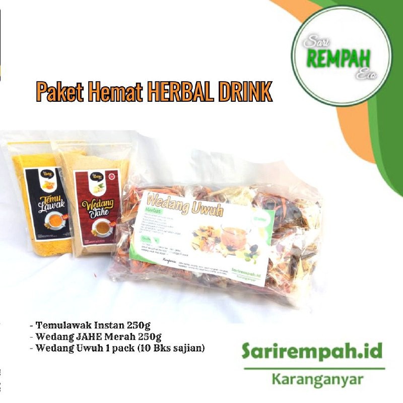

Paket Hemat Herbal Drink