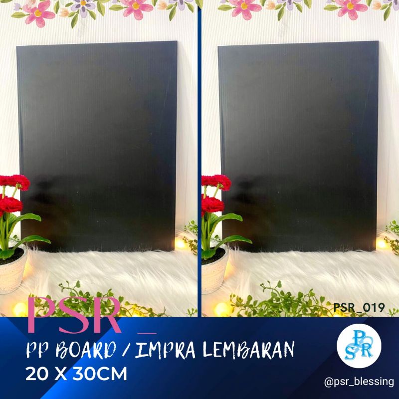 

IMPRABOARD / PP BOARD LEMBARAN 20cm x 30cm