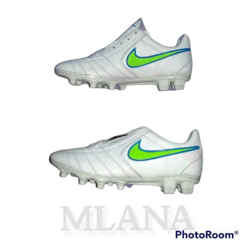 SEPATU BOLA FUTSAL FULL KULIT ASLI FULL BESI PRIA DEWASA KEREN   promo