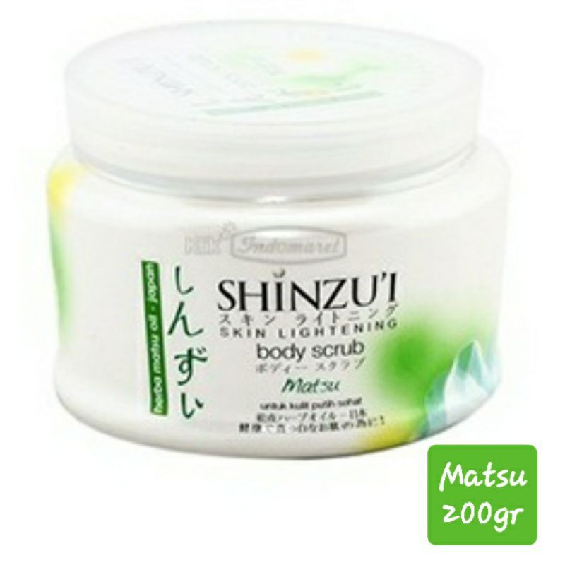 Shinzui body scrub sinzui lulur matsu 200gr