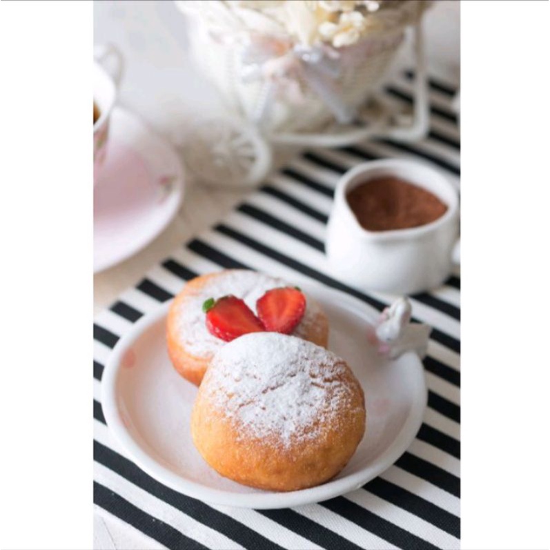 

Donat Susu isi Coklat Non MSG & Pengawet Muna