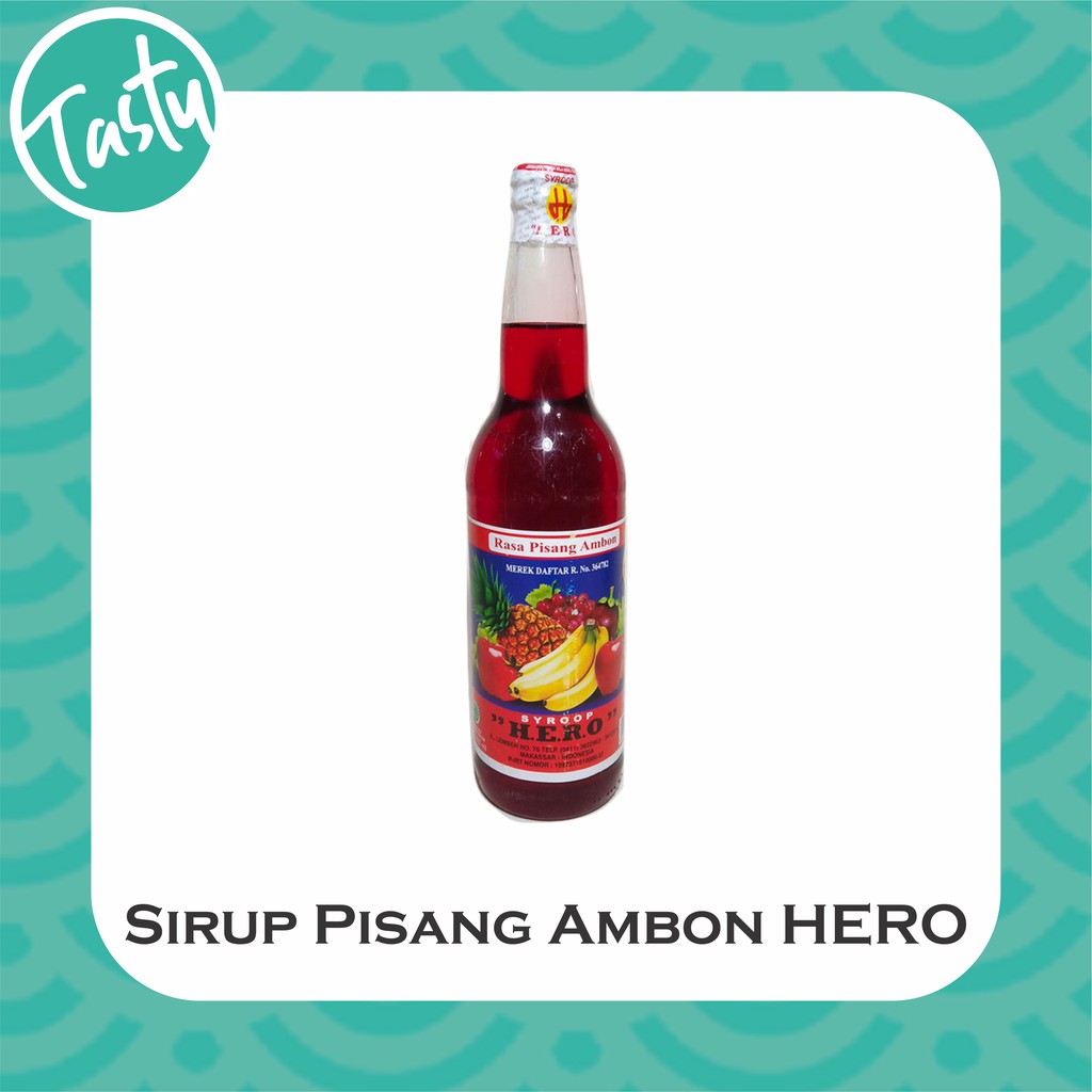 

Sirup Pisang Ambon HERO 620ml Asli Makassar