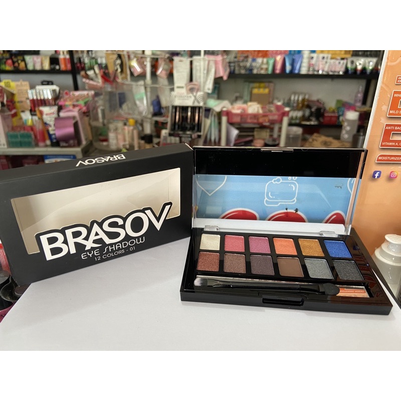 [pu.x]brasov eyeshadow kode 01 - palette wajah brasov eyeshadow kode 02