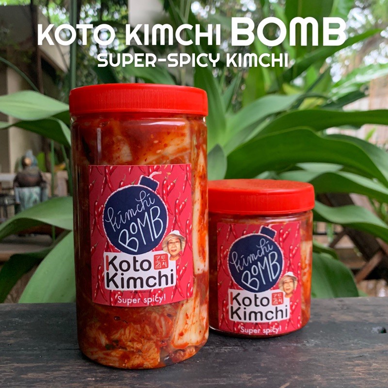 

KOTO KIMCHI 김치 BOMB: SUPER-SPICY KIMCHI 500 gr Toples Plastik