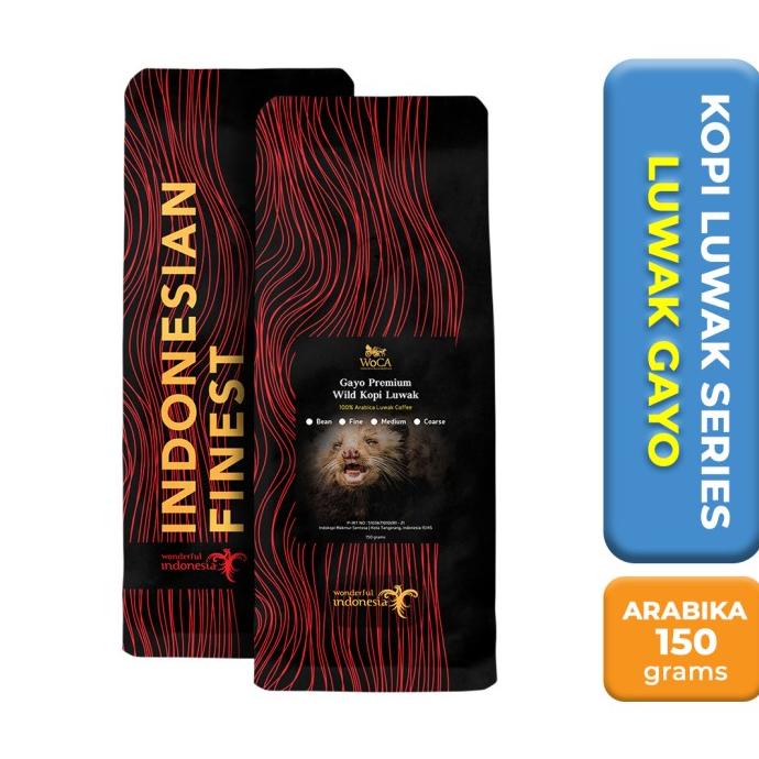 

[COD] WoCA Kopi Luwak Arabika Gayo 150 gram [COD]