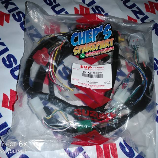 Kabel body satria 120 ru lumba SGP