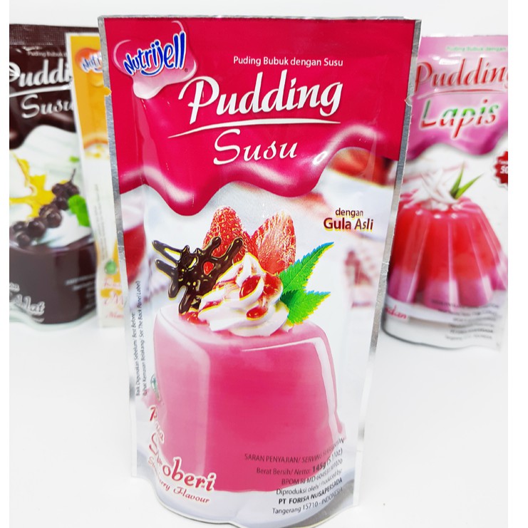 

Nutrijell Pudding Stroberi 145 gr