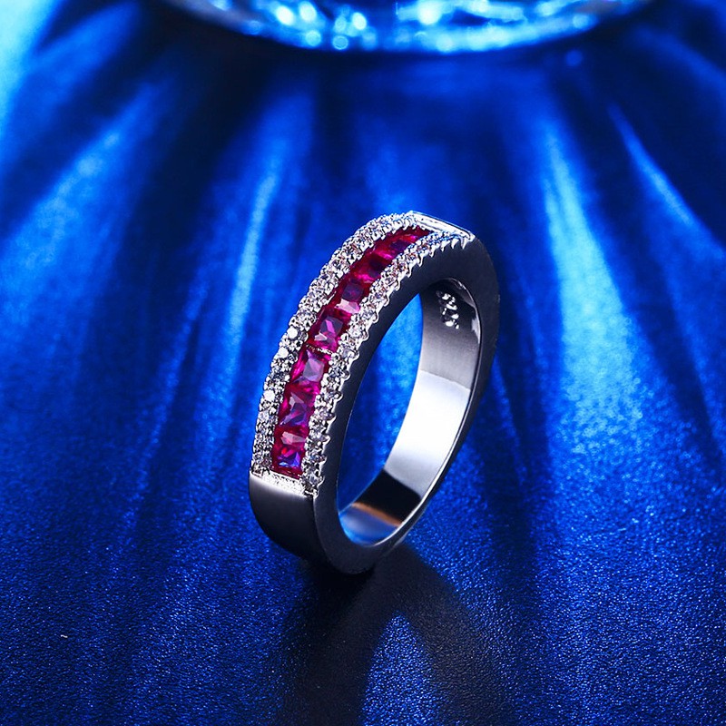 Cincin Cewek Wanita Lapis Emas Fashion CPL002 white gold plated