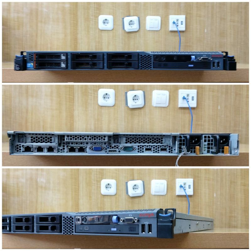 Server Murah IBM Avaya xeon E5520 Double Prosesor Ram 16GB DDR3 HDD 146x2GB