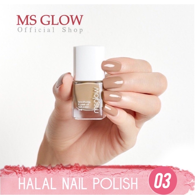 MS GLOW NAIL POLISH No. 03 MSGLOW