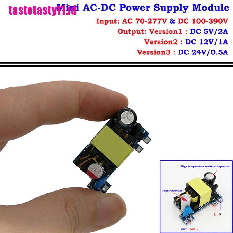 Modul Konverter power supply AC-DC 110V 220V 230V Ke 5V 12V 24V