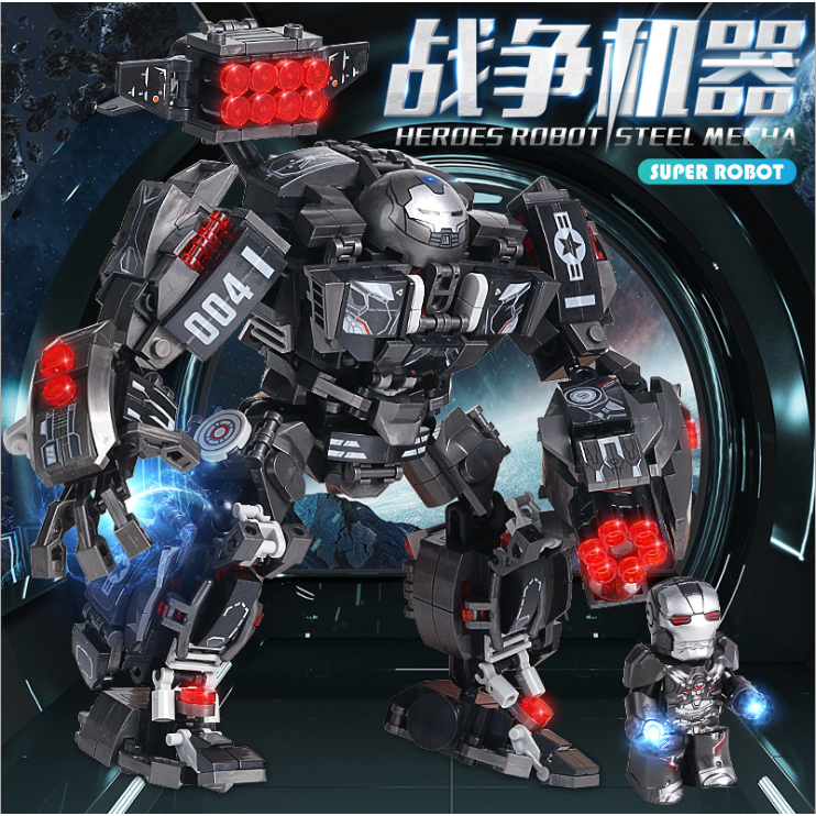 iron man robot lego set