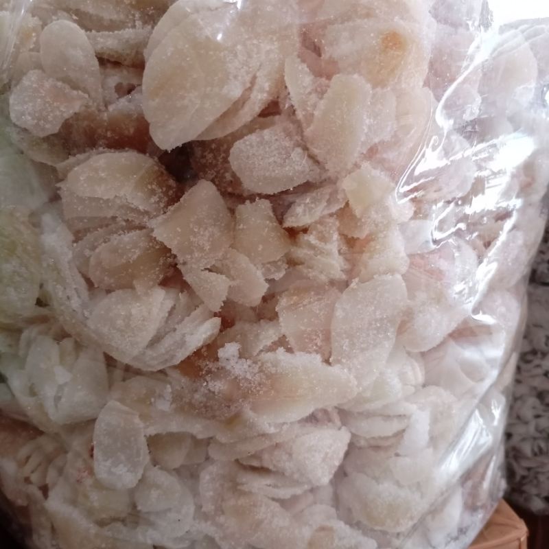 

cemilan makanan sehat pala bunga putih sukabumi