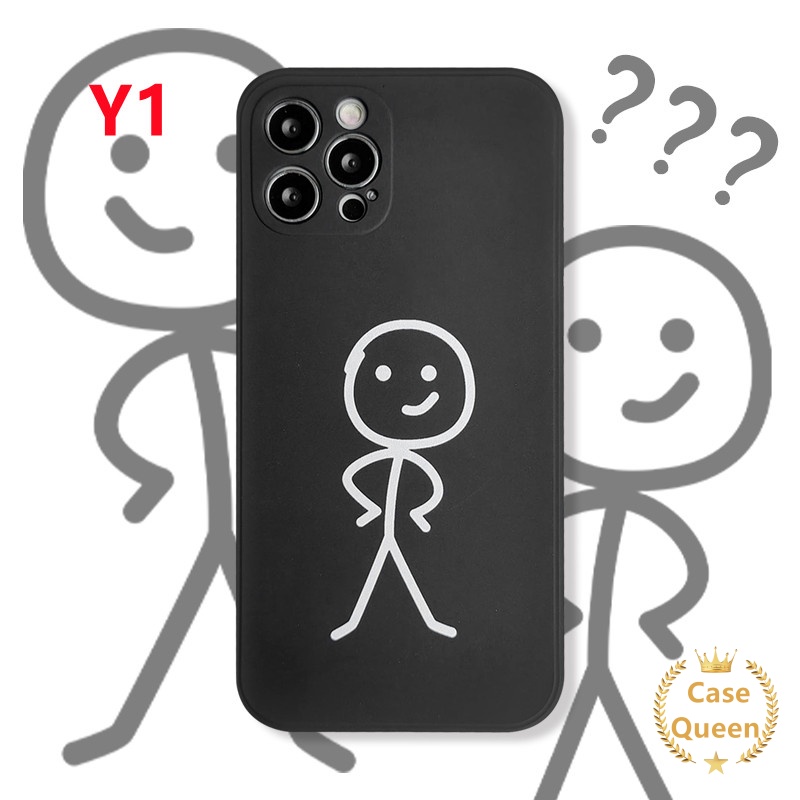 Case Desain Stickman Untuk Samsung A22 A31 A71 A52S A30S A52 A20S A32 A03S A70 A50 A50S A12 A51 A72 A10S