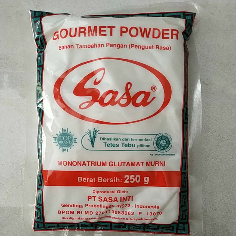 

Sasa Bumbu Penyedap Rasa Micin Gourmet Powder 250 gram