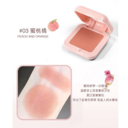 Lameila Candy Natural Orange Rouge Blush 6 Color Choose LM 3042