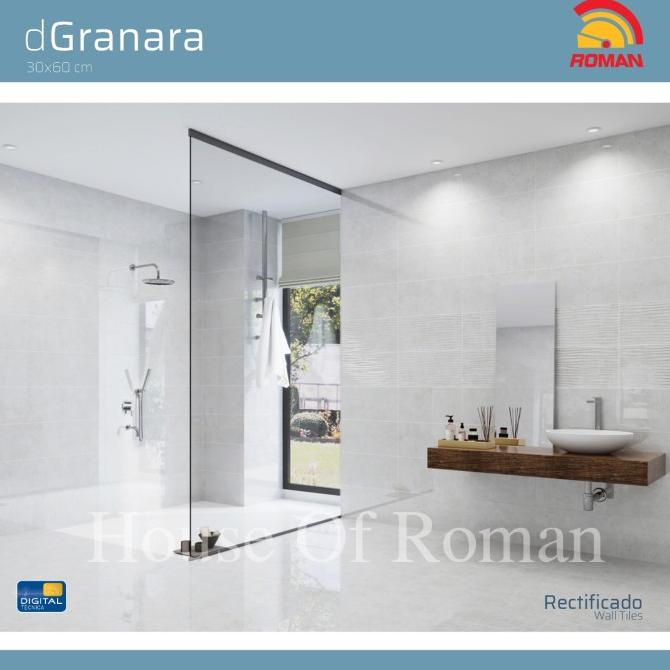 KERAMIK LANTAI ROMAN KERAMIK dGranara Natural 30x60R W63811R ROMAN House of Roman