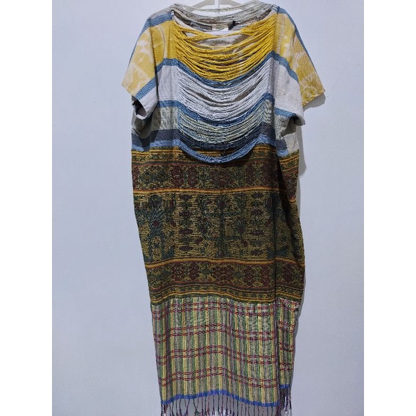 dress tenun maumere sikka mix pahikung sumba melolo mix baduy alam