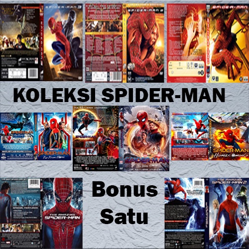 Kaset Film Koleksi Marvel SPIDERMAN Complete