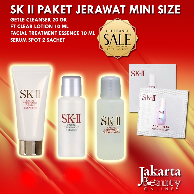 sk-ii skii sk ii Paket jerawat /ampuh atasi jerawat dan menghilangkan bekas jerawat