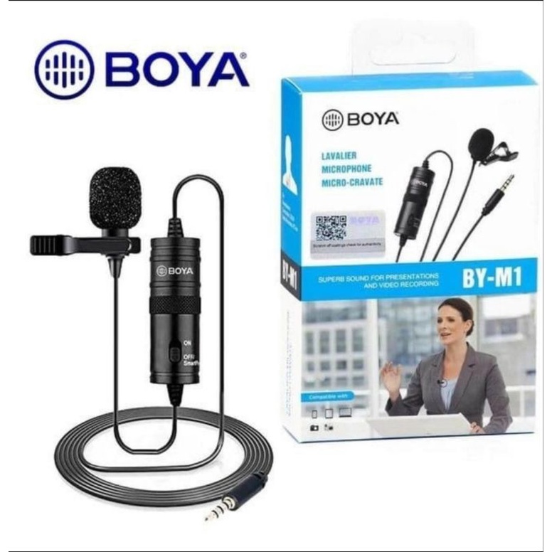 mic clip on kabel BOYA