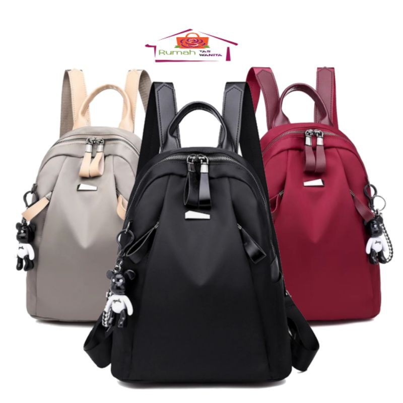 Ransel Wanita Kualitas Tinggi Kasual Oxford Ransel Wanita Lebih Besar Kapasitas Ransel Perjalanan