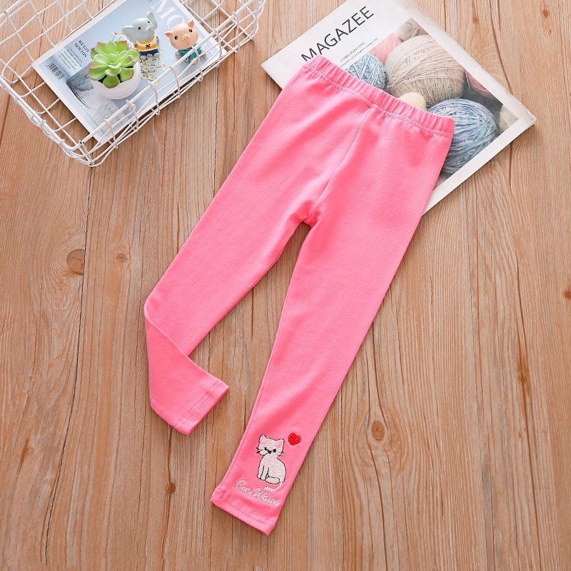 HappyOliver SARANGHAE CAT legging anak perempuan celana panjang import