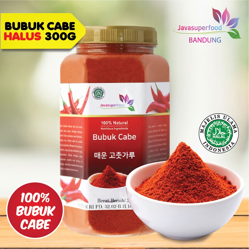 

Bubuk Cabe Korea Toples [Halus] 300g / Korea Chili Powder Bottle 300g