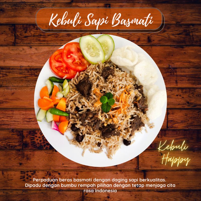 

Kebuli Sapi Basmati
